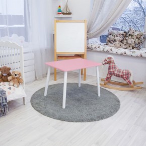 Детский стол Rolti Baby (розовый/белый, массив березы/мдф) в Снежинске - snezhinsk.mebel24.online | фото 1