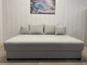 Диван Комфорт-1 (НПБ) велюр Luma 13 св.серый в Снежинске - snezhinsk.mebel24.online | фото 3