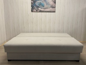Диван Комфорт-1 (НПБ) велюр Luma 13 св.серый в Снежинске - snezhinsk.mebel24.online | фото 4