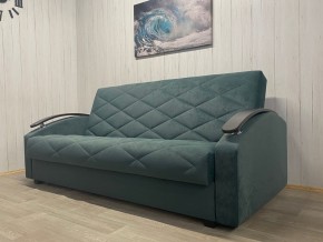 Диван Престиж-16 (НПБ+МДФ) велюр Sensey bottle green в Снежинске - snezhinsk.mebel24.online | фото 4