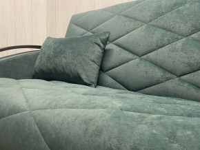 Диван Престиж-16 (НПБ+МДФ) велюр Sensey bottle green в Снежинске - snezhinsk.mebel24.online | фото 6