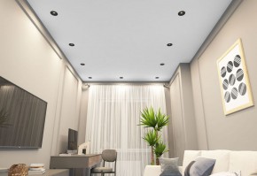 DK2120-BK Встраиваемый светильник, IP 20, 50 Вт, GU10, черный, алюминий в Снежинске - snezhinsk.mebel24.online | фото 2