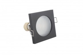 DK3015-BK Встраиваемый светильник влагозащ., IP 44, 50 Вт, GU10, черный, алюминий в Снежинске - snezhinsk.mebel24.online | фото 4