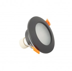 DK3016-BK Встраиваемый светильник влагозащ., IP 65, 50 Вт, GU10, черный, алюминий в Снежинске - snezhinsk.mebel24.online | фото 4