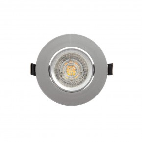 DK3020-CM Встраиваемый светильник, IP 20, 10 Вт, GU5.3, LED, серый, пластик в Снежинске - snezhinsk.mebel24.online | фото 1