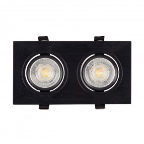 DK3022-BK Встраиваемый светильник, IP 20, 10 Вт, GU5.3, LED, черный, пластик в Снежинске - snezhinsk.mebel24.online | фото 2