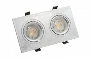 DK3022-CM Встраиваемый светильник, IP 20, 10 Вт, GU5.3, LED, серый, пластик в Снежинске - snezhinsk.mebel24.online | фото 3