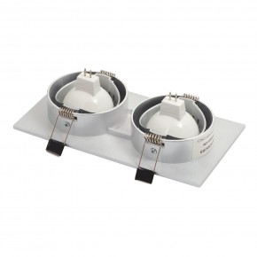 DK3022-CM Встраиваемый светильник, IP 20, 10 Вт, GU5.3, LED, серый, пластик в Снежинске - snezhinsk.mebel24.online | фото 4