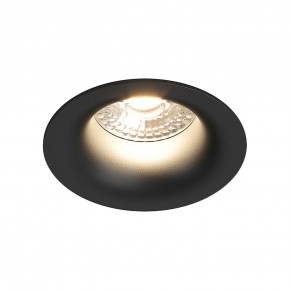 DK3024-BK Встраиваемый светильник, IP 20, 10 Вт, GU5.3, LED, черный, пластик в Снежинске - snezhinsk.mebel24.online | фото 1