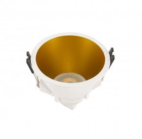 DK3026-WG Встраиваемый светильник, IP 20, 10 Вт, GU5.3, LED, белый/золотой, пластик в Снежинске - snezhinsk.mebel24.online | фото 2