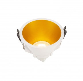 DK3026-WG Встраиваемый светильник, IP 20, 10 Вт, GU5.3, LED, белый/золотой, пластик в Снежинске - snezhinsk.mebel24.online | фото 3