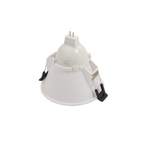 DK3026-WH Встраиваемый светильник, IP 20, 10 Вт, GU5.3, LED, белый, пластик в Снежинске - snezhinsk.mebel24.online | фото 3