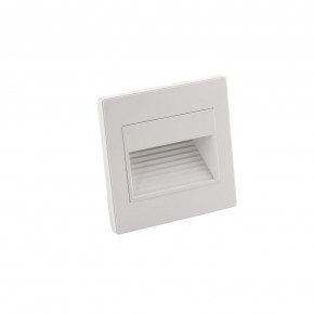 DK3050-WH Светильник встраиваемый в стену, IP 20, LED 3000, 1 Вт, белый, пластик в Снежинске - snezhinsk.mebel24.online | фото 2