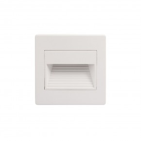 DK3050-WH Светильник встраиваемый в стену, IP 20, LED 3000, 1 Вт, белый, пластик в Снежинске - snezhinsk.mebel24.online | фото 3