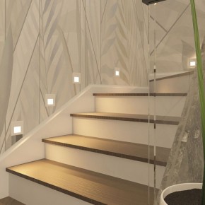 DK3050-WH Светильник встраиваемый в стену, IP 20, LED 3000, 1 Вт, белый, пластик в Снежинске - snezhinsk.mebel24.online | фото 9