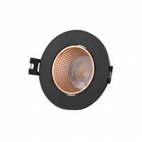 DK3061-BBR Встраиваемый светильник, IP 20, 10 Вт, GU5.3, LED, черный/бронзовый, пластик в Снежинске - snezhinsk.mebel24.online | фото 1