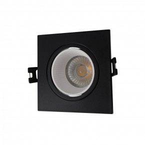 DK3071-BK+WH Встраиваемый светильник, IP 20, 10 Вт, GU5.3, LED, черный/белый, пластик в Снежинске - snezhinsk.mebel24.online | фото