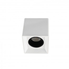 DK3080-WH+BK Светильник накладной IP 20, 10 Вт, GU5.3, LED, белый/черный, пластик в Снежинске - snezhinsk.mebel24.online | фото