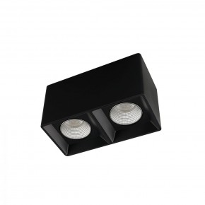 DK3085-BK+CH Светильник накладной IP 20, 10 Вт, GU5.3, LED, черный/хром, пластик в Снежинске - snezhinsk.mebel24.online | фото 1