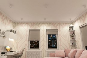 DK3090-WH+CH Светильник накладной IP 20, 10 Вт, GU5.3, LED, белый/хром, пластик в Снежинске - snezhinsk.mebel24.online | фото 2