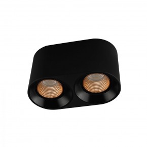 DK3096-BK+BR Светильник накладной IP 20, 10 Вт, GU5.3, LED, черный/бронзовый, пластик в Снежинске - snezhinsk.mebel24.online | фото