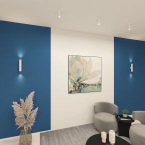 DK5022-WH Настенный светильник, IP20, до 15 Вт, LED, 2xGU10, белый, алюминий в Снежинске - snezhinsk.mebel24.online | фото 4