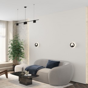 DK5060-BK Бра ORBIT, IP20, 3000К, LED, 10 Вт, черный матовый, алюминий в Снежинске - snezhinsk.mebel24.online | фото 6