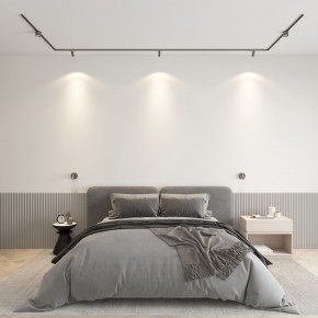 DK5072-DN Бра SHINE WALL со светодиодом, D104*H68, IP20, 3000К, 3W, RA?90, темный никель, алюминий в Снежинске - snezhinsk.mebel24.online | фото 4