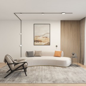 DK5072-DN Бра SHINE WALL со светодиодом, D104*H68, IP20, 3000К, 3W, RA?90, темный никель, алюминий в Снежинске - snezhinsk.mebel24.online | фото 5