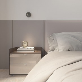 DK5072-DN Бра SHINE WALL со светодиодом, D104*H68, IP20, 3000К, 3W, RA?90, темный никель, алюминий в Снежинске - snezhinsk.mebel24.online | фото 9