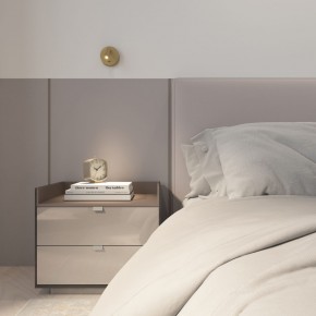 DK5072-SB Бра SHINE WALL со светодиодом, D104*H68, IP20, 3000К, 3W, RA?90, сатинированная латунь, алюминий в Снежинске - snezhinsk.mebel24.online | фото 9