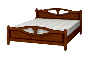 ЕЛЕНА-4 Кровать из массива (орех) в Снежинске - snezhinsk.mebel24.online | фото 2
