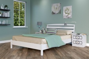 КАМЕЛИЯ-1 Кровать из массива 1600 в Снежинске - snezhinsk.mebel24.online | фото 1