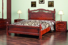 КАРИНА-15 Кровать из массива в Снежинске - snezhinsk.mebel24.online | фото 1