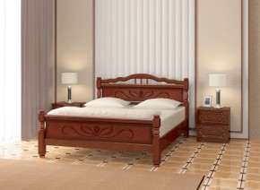КАРИНА-5 Кровать из массива 1400 в Снежинске - snezhinsk.mebel24.online | фото 1