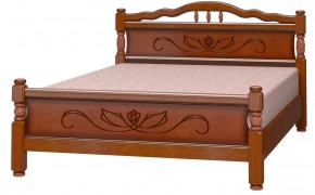 КАРИНА-5 Кровать из массива 1400 в Снежинске - snezhinsk.mebel24.online | фото 2