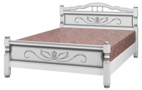 КАРИНА-5 Кровать из массива 1400 в Снежинске - snezhinsk.mebel24.online | фото 3