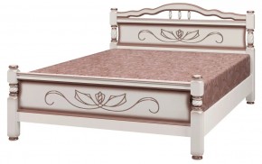 КАРИНА-5 Кровать из массива 1400 в Снежинске - snezhinsk.mebel24.online | фото 4