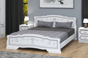КАРИНА-6 Кровать из массива 1600 в Снежинске - snezhinsk.mebel24.online | фото 1