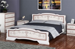 КАРИНА-6 Кровать из массива 1600 в Снежинске - snezhinsk.mebel24.online | фото 7