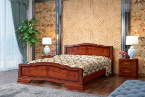 КАРИНА-6 Кровать из массива 1600 (Орех) в Снежинске - snezhinsk.mebel24.online | фото