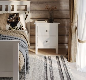 Комод 02 Кантри белый с двумя ящиками в Снежинске - snezhinsk.mebel24.online | фото 4