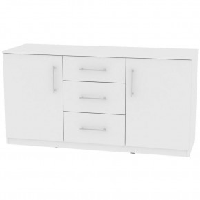 Комод K-70x135x45-1 (Белый) Калисто в Снежинске - snezhinsk.mebel24.online | фото