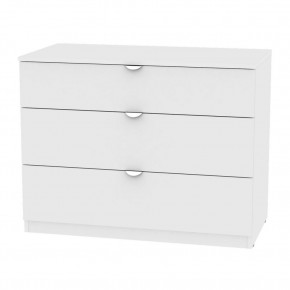 Комод K-70x90x45-1-TR (Белый) Калисто в Снежинске - snezhinsk.mebel24.online | фото