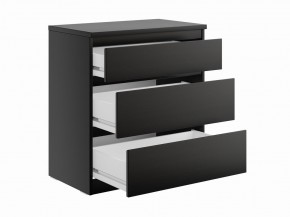 Комод КАСТОР с тремя ящиками, цвет Дуб Венге в Снежинске - snezhinsk.mebel24.online | фото 2