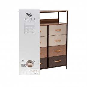 Комод Leset Локи 8 ящ. с полкой в Снежинске - snezhinsk.mebel24.online | фото 10