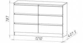 НИЦЦА-7 Комод (НЦ.07) в Снежинске - snezhinsk.mebel24.online | фото 3