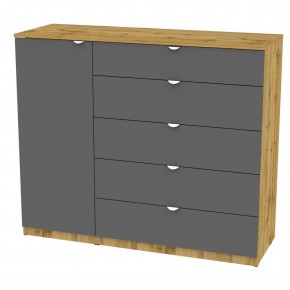 Комод "Калисто (K40)" ручка торцевая (ДВ-Графит) в Снежинске - snezhinsk.mebel24.online | фото