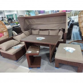 Комплект мебели с диваном AFM-320B-T320 Brown в Снежинске - snezhinsk.mebel24.online | фото 2