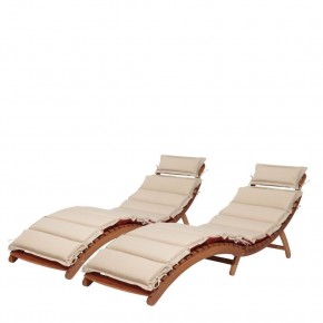Комплект шезлонги и столик AFM-803A-T133 Beige (2+1) в Снежинске - snezhinsk.mebel24.online | фото 2
